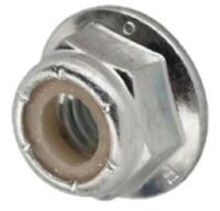 5/16-18 NYLON INSERT L/NUT ZINC W/FLANGE